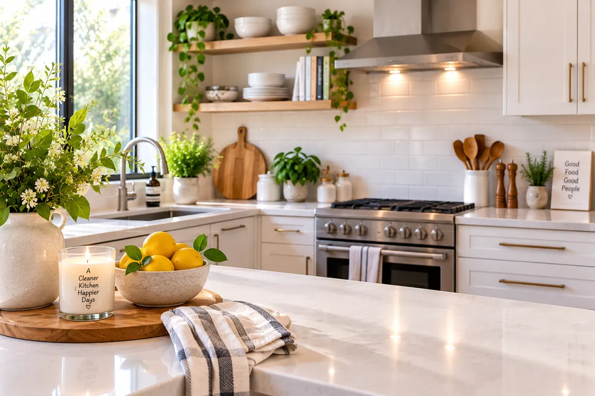 15 Tips for a Clean & Organised Kitchen